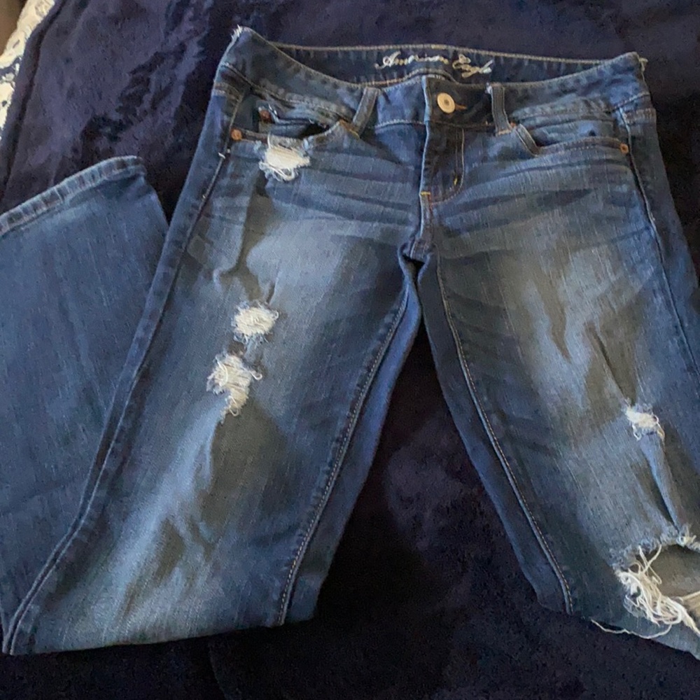 American eagle low rise jeans